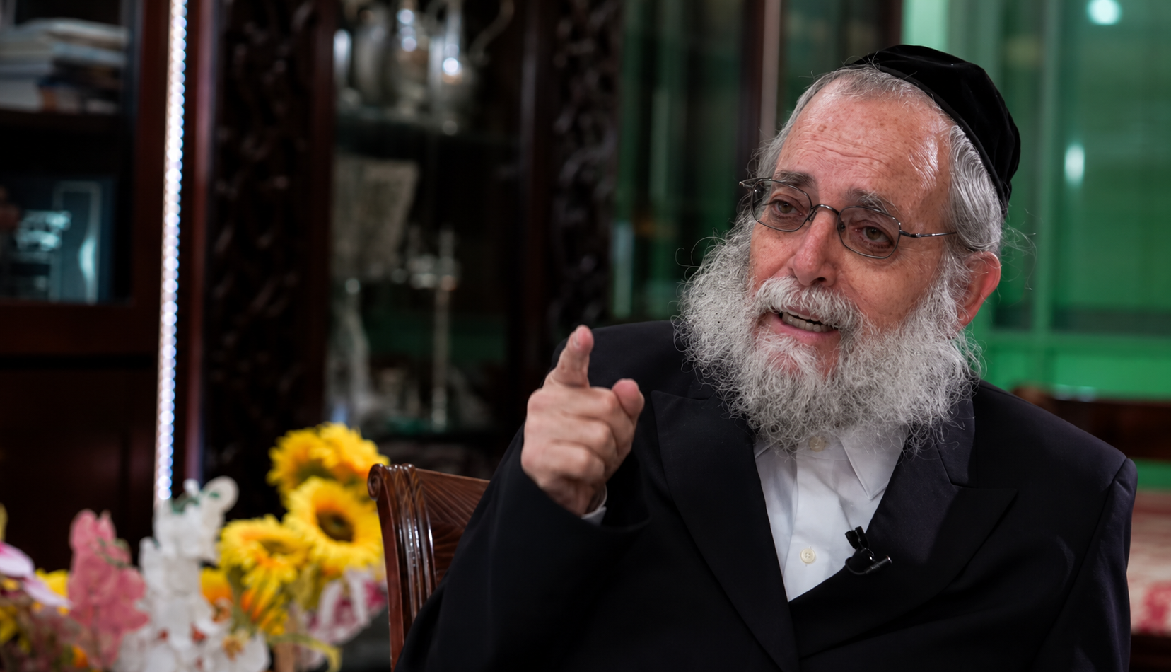 הרב אהרון מרגלית בראיון לערוץ 2000