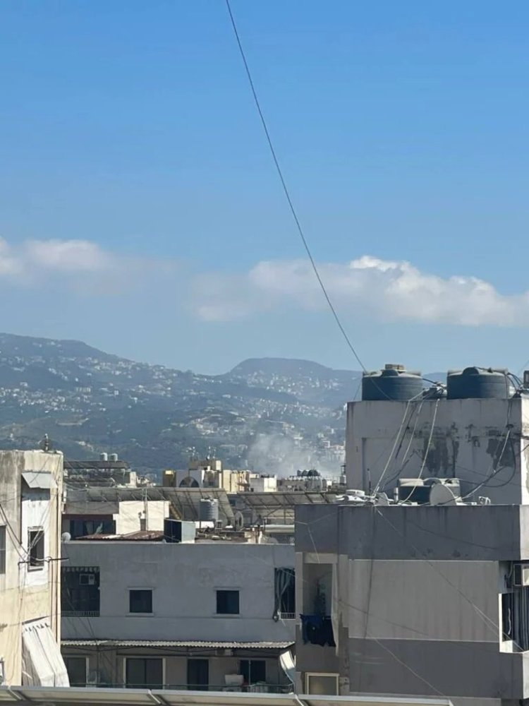 אחרי הירי לישראל: צה"ל תקף בלב הדאחייה, פיצוצים עזים נשמעו בביירות צילום: רשתות ערביות