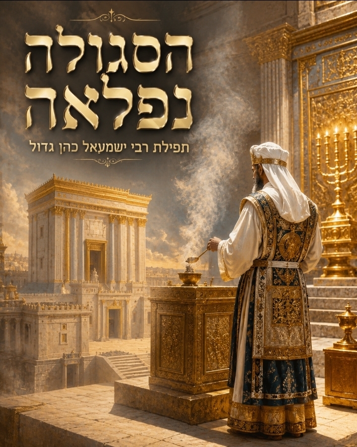 התפילה שרבי ישמעאל הבטיח עליה ישועות - סגולה לשמירה, הצלחה ויישוב הדעת תפילת רבי ישמעאל, סגולה לשמירה, הצלחה ויישוב הדעת