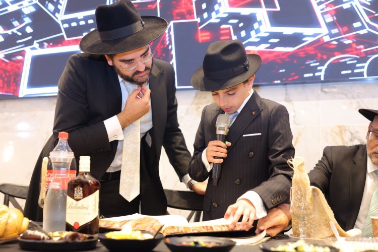 שמחת בר המצווה לבנו של ראש ישיבת "שלהבת התורה" הרב אבידן סנדרוסי שליט"א שמחת בר המצווה לבנו של ראש ישיבת "שלהבת התורה" הרב אבידן סנדרוסי שליט"א