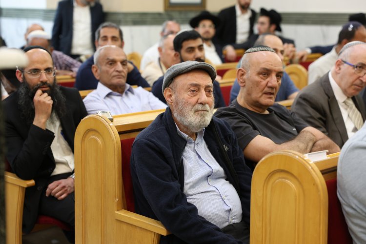 מעמד פתיחת סניף לכולל "ברכת אברהם" במעלה אדומים (צילום: יעקב כהן) מעמד פתיחת סניף לכולל "ברכת אברהם" במעלה אדומים (צילום: יעקב כהן)