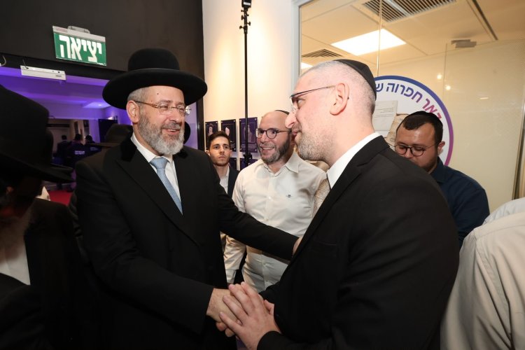 השקת האולפנים והאתר החדשים (צילום: שלומי כהן)