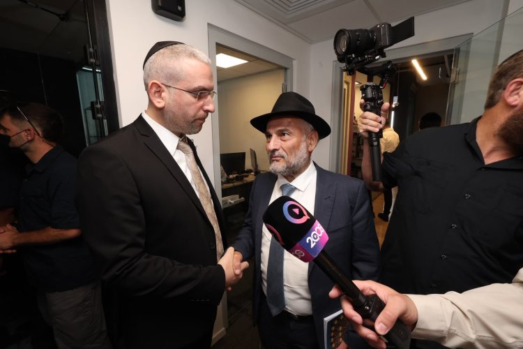 השקת האולפנים והאתר החדשים (צילום: שלומי כהן) השקת האולפנים והאתר החדשים (צילום: שלומי כהן)
