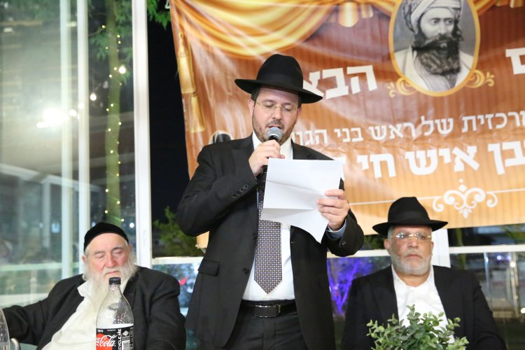 רבנים ואישי ציבור בהילולת ה"בן איש חי" בבני ברק רבנים ואישי ציבור בהילולת ה"בן איש חי" בבני ברק