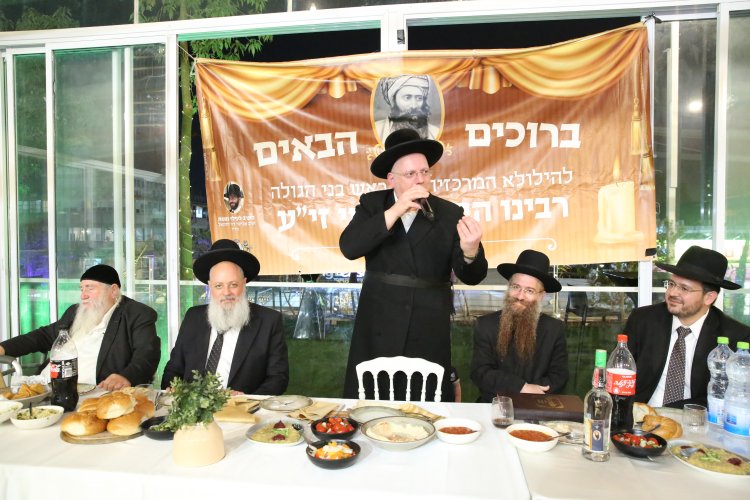 רבנים ואישי ציבור בהילולת ה"בן איש חי" בבני ברק רבנים ואישי ציבור בהילולת ה"בן איש חי" בבני ברק